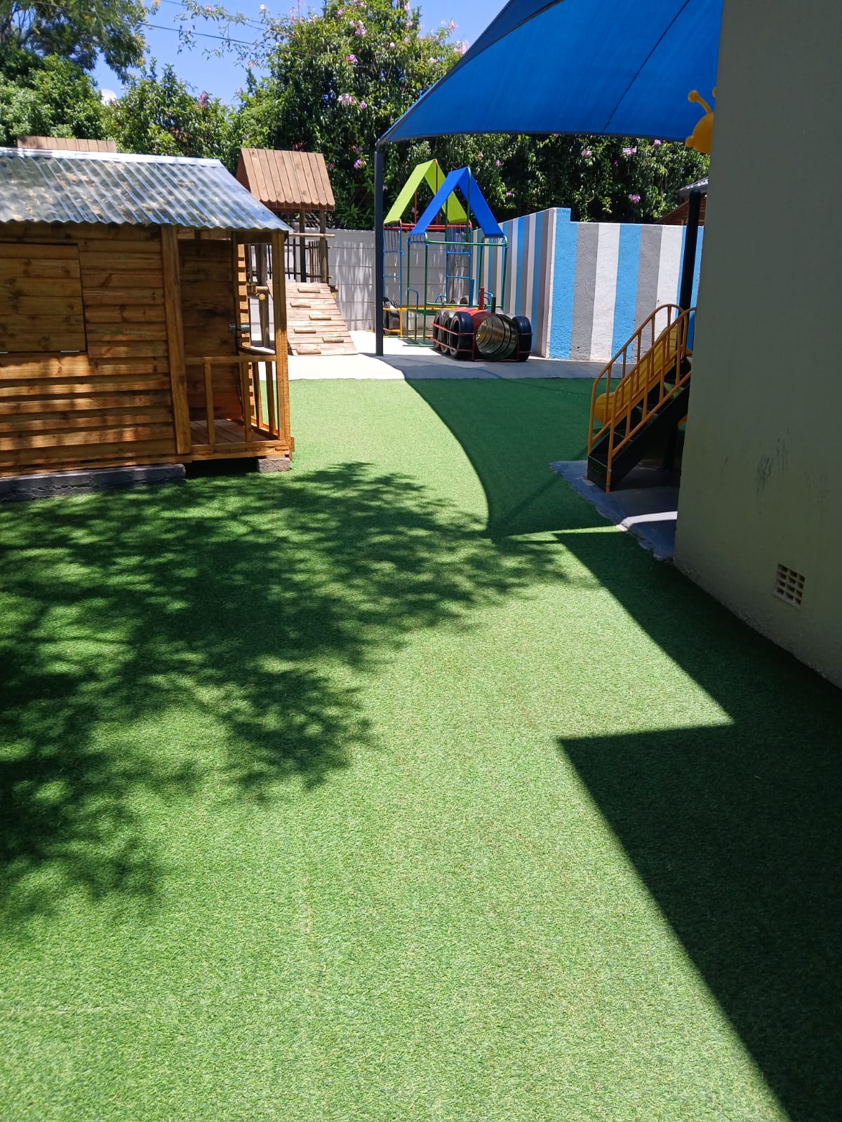 Outdoor classroom area