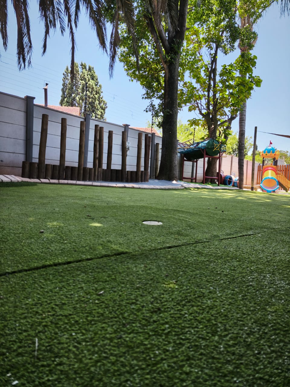 Outdoor play area